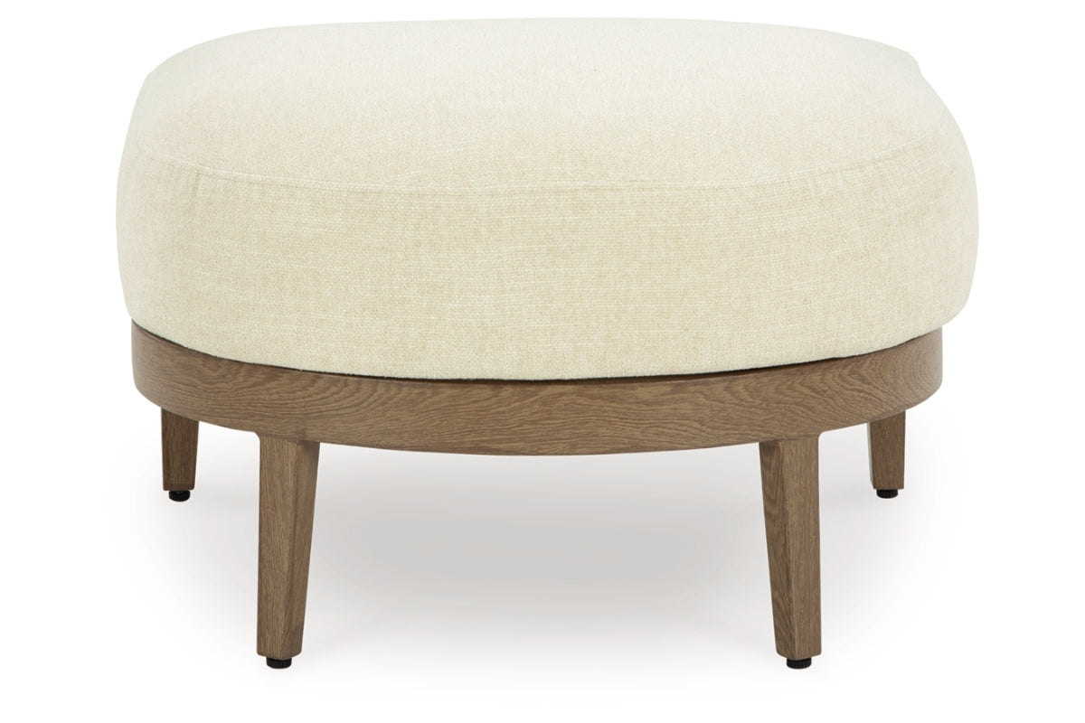 623252378:Serene Bay Outdoor Ottoman, Front