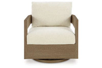 761720584:Serene Bay Outdoor Swivel Chai, Front