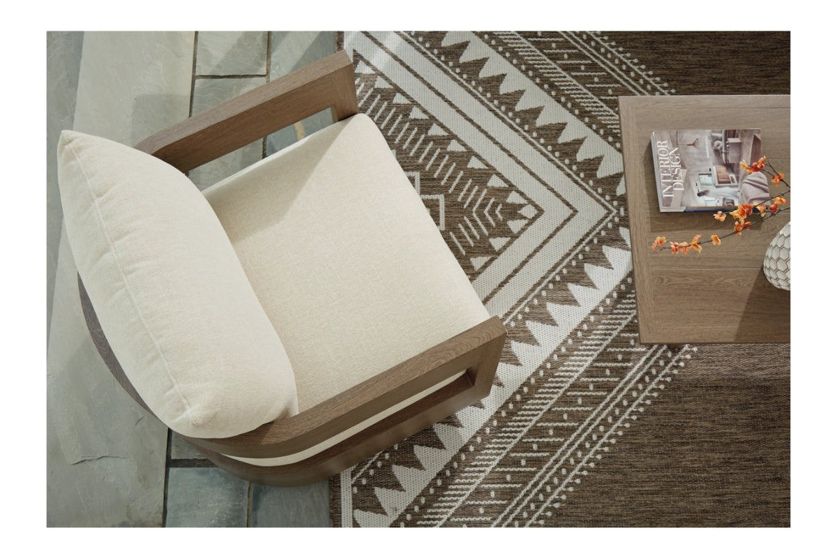 761720584:Serene Bay Outdoor Swivel Chai, 
