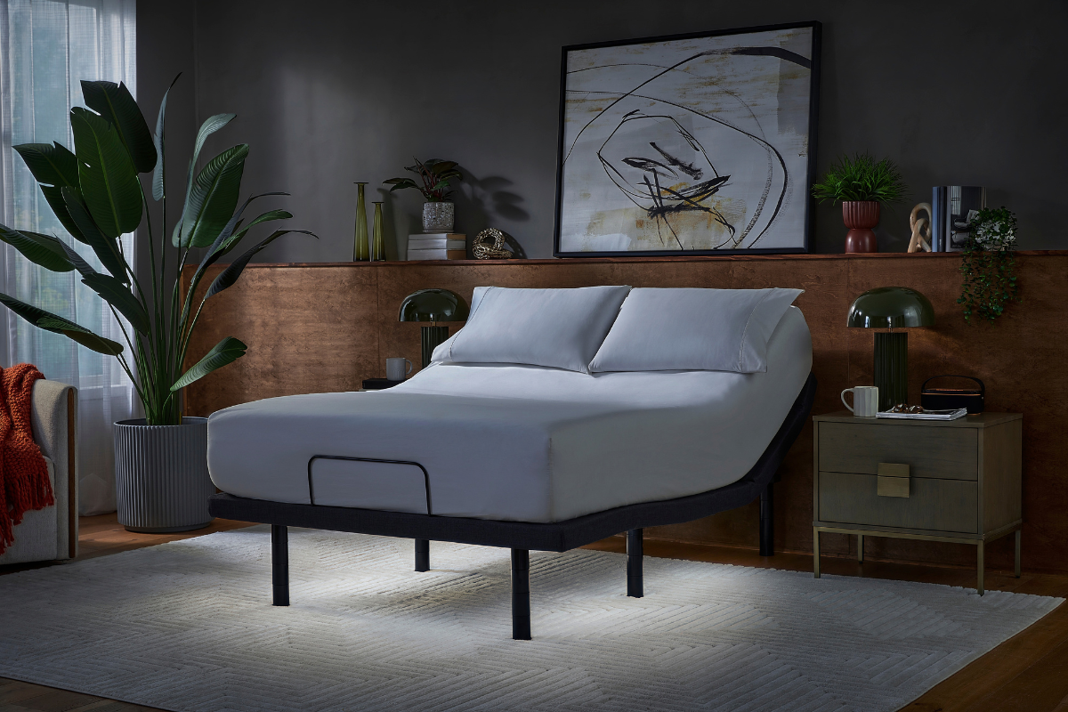 621627872:Serta Baselogic Platinum Adjustable Foundation, Styled