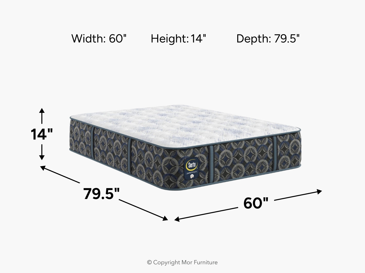 162871385:Serta Perfect Sleeper Cascade Range Mattress, 