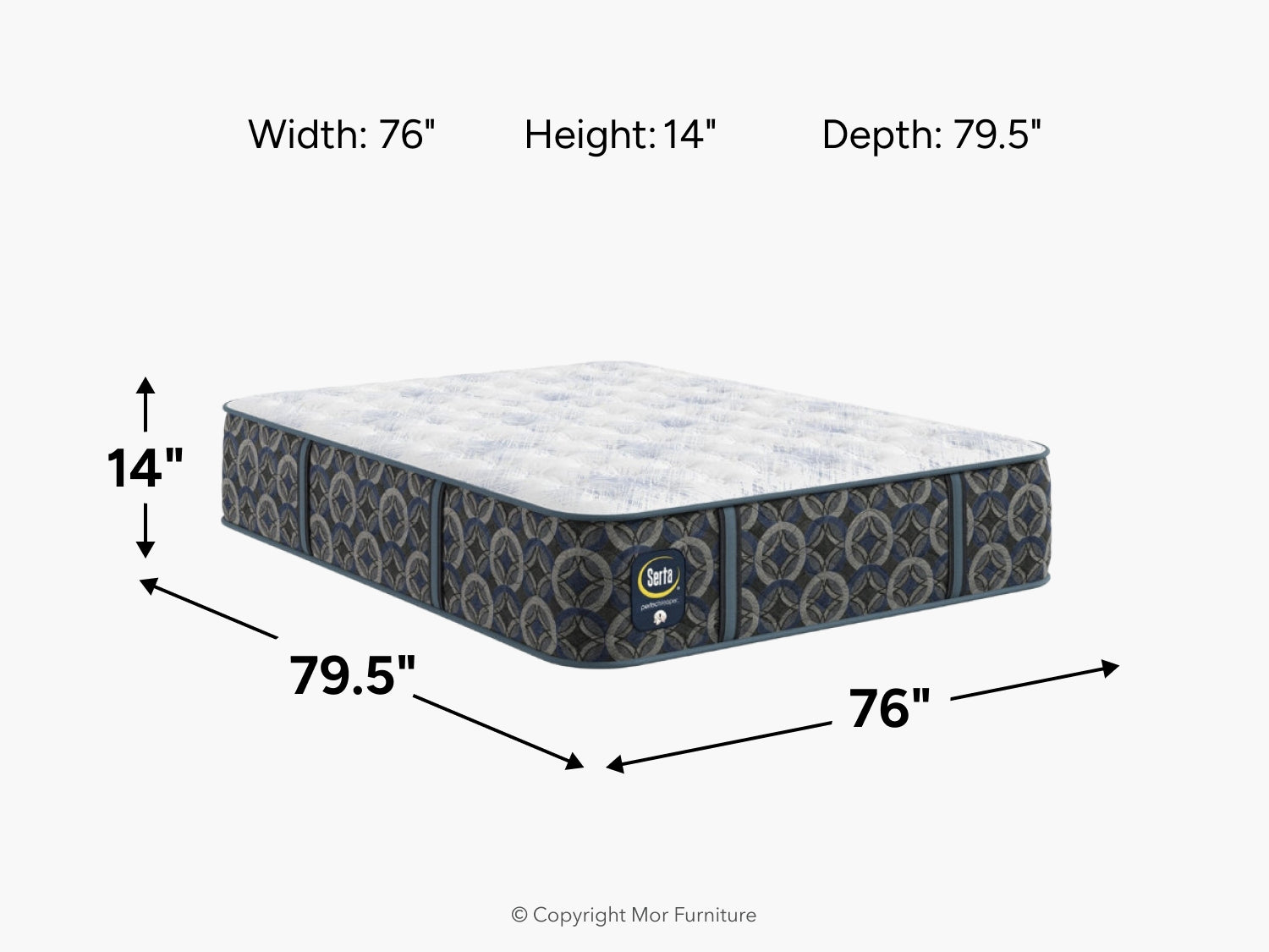 873106665:Serta Perfect Sleeper Cascade Range Mattress, 