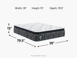 665323160:Serta Perfect Sleeper Cascade Range Pillow Top Mattress, 