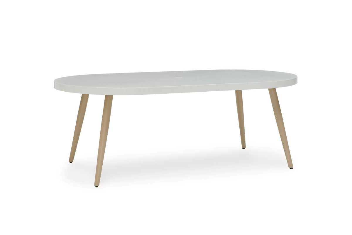 SETONCR00:Seton Creek Patio Table & 4 Ch, Angle