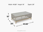 813183477:Seton Creek Outdoor Coffee Table, 
