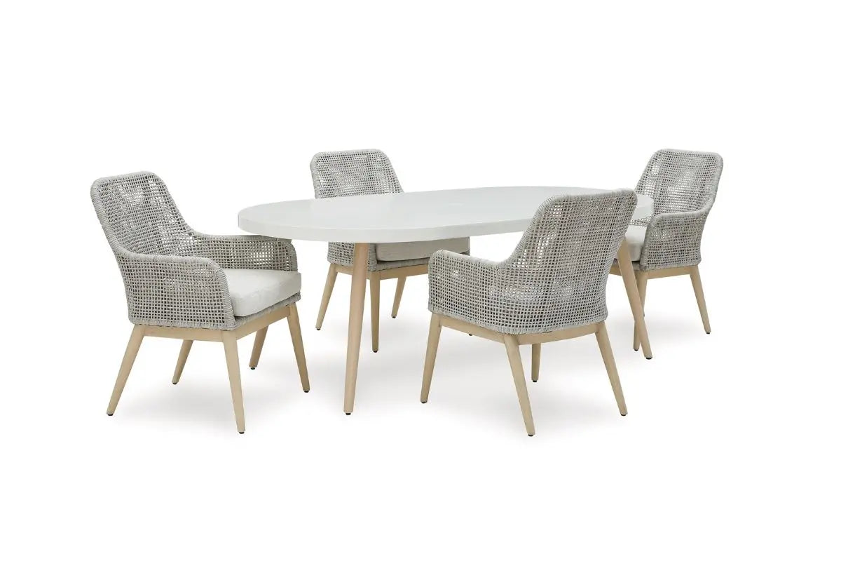 SETONCR00:Seton Creek Patio Table & 4 Ch, 