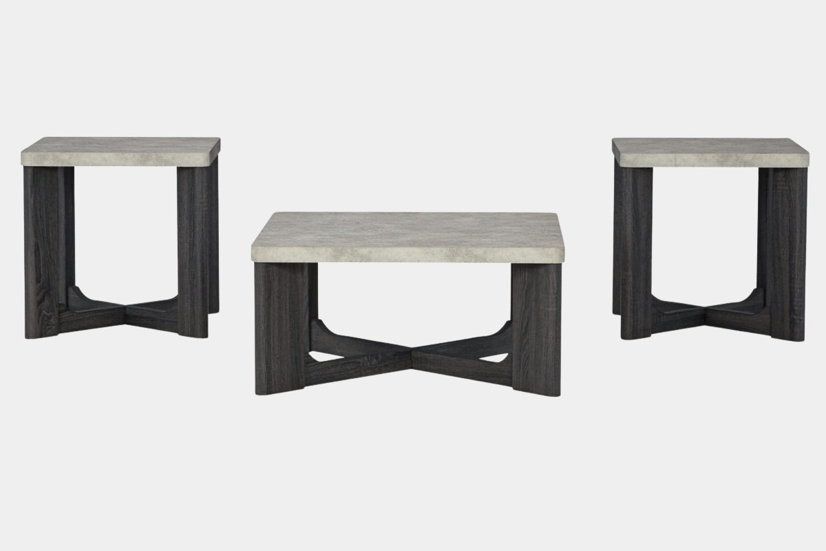 171523500:Sharstorm Coffee Table & End Table Set, Front