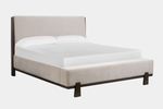 SHELBB001:Shelby Upholstered Bed, Angled