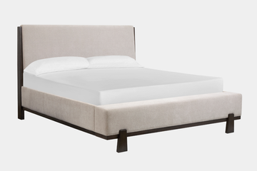SHELBB001:Shelby Upholstered Bed, Angled