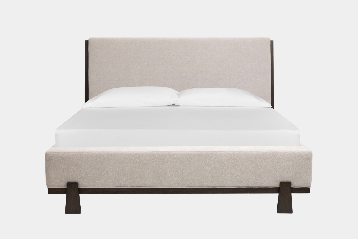 SHELBB001:Shelby Upholstered Bed, Front