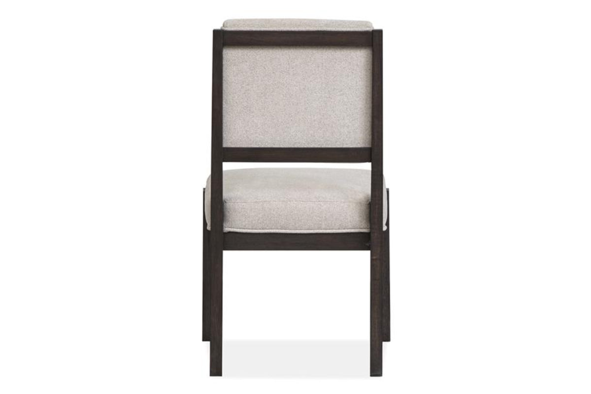 SHELBY022:Shelby Trestle Dining Table & , SideBack