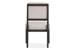 SHELBY022:Shelby Trestle Dining Table & , SideBack