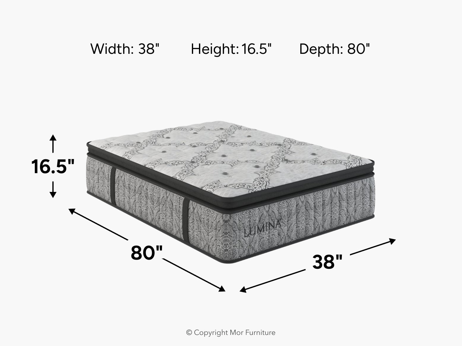 767300943:Sherwood Natural Brilliance Pillow Top Mattress, 