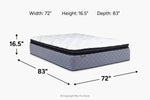 819182627:Sherwood Quantum Edge Jumbo Pillow Top Mattress, 
