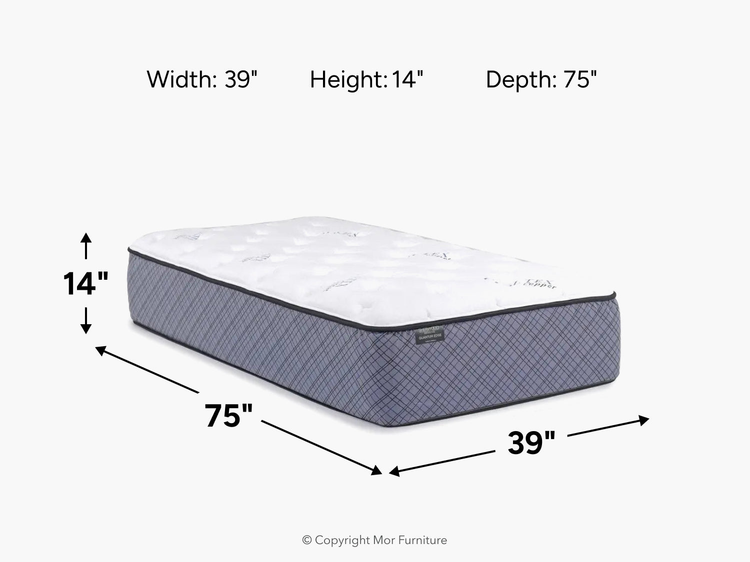 017508363:Sherwood Quantum Edge Lux Mattress, 