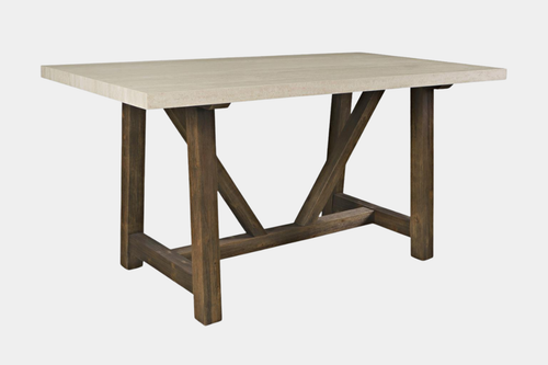 SIENNA025:Sienna Counter Height Dining Table & 4 Stools, Angled