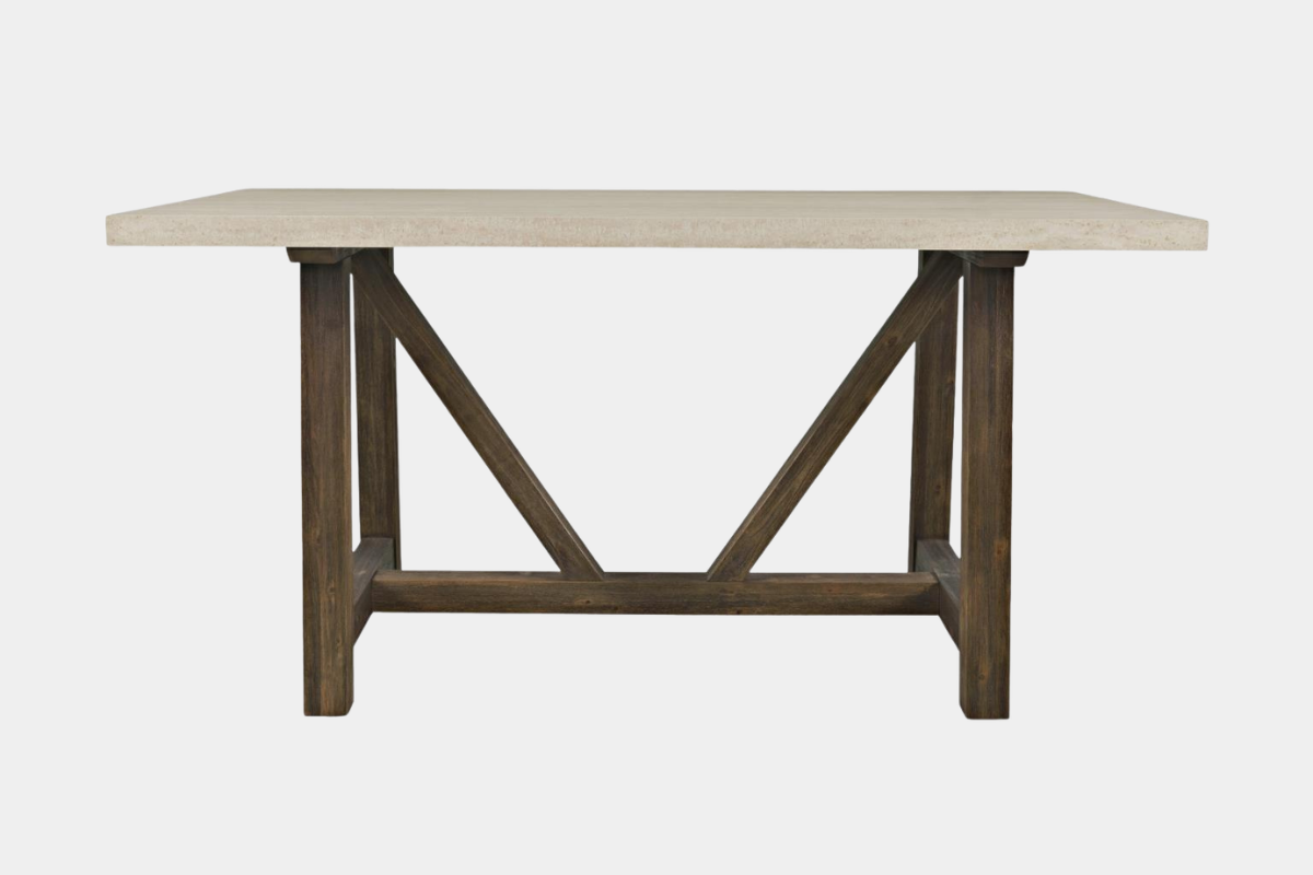 SIENNA025:Sienna Counter Height Dining Table & 4 Stools, Side