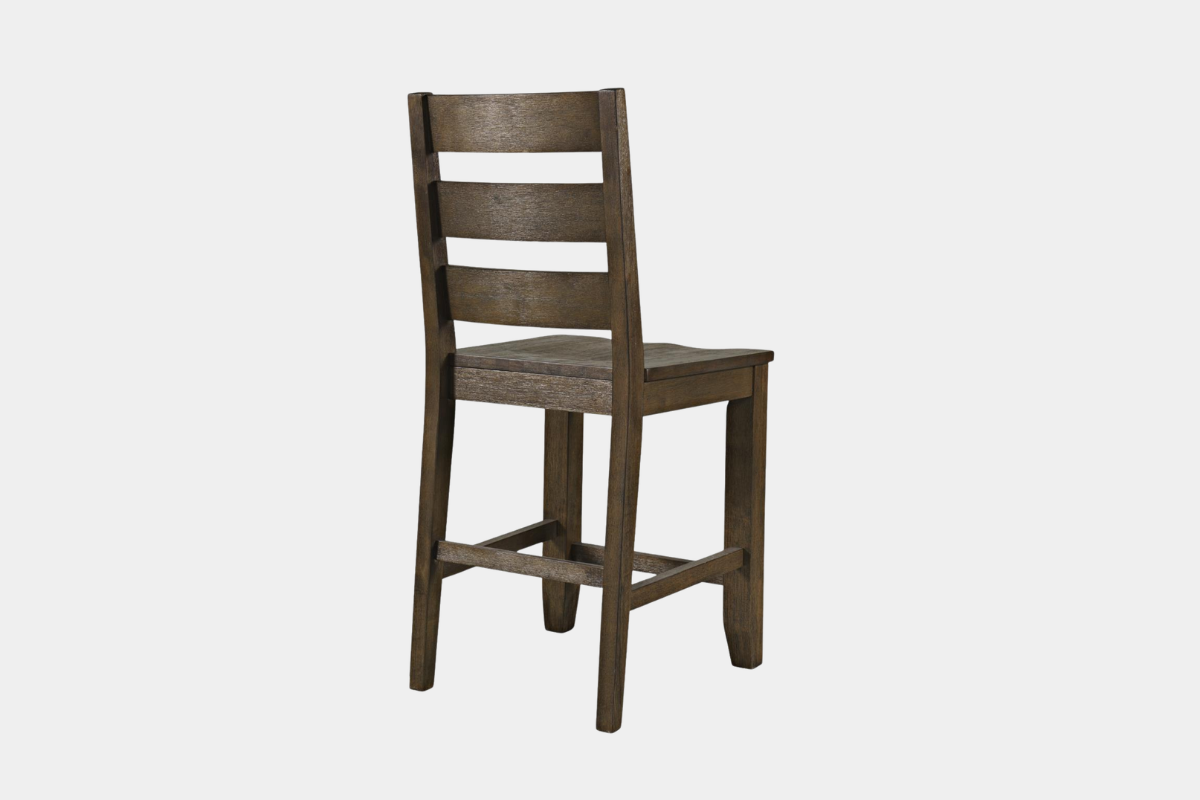 SIENNA025:Sienna Counter Height Dining Table & 4 Stools, BackAngled