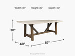 SIENNA000:Sienna Dining Table, 
