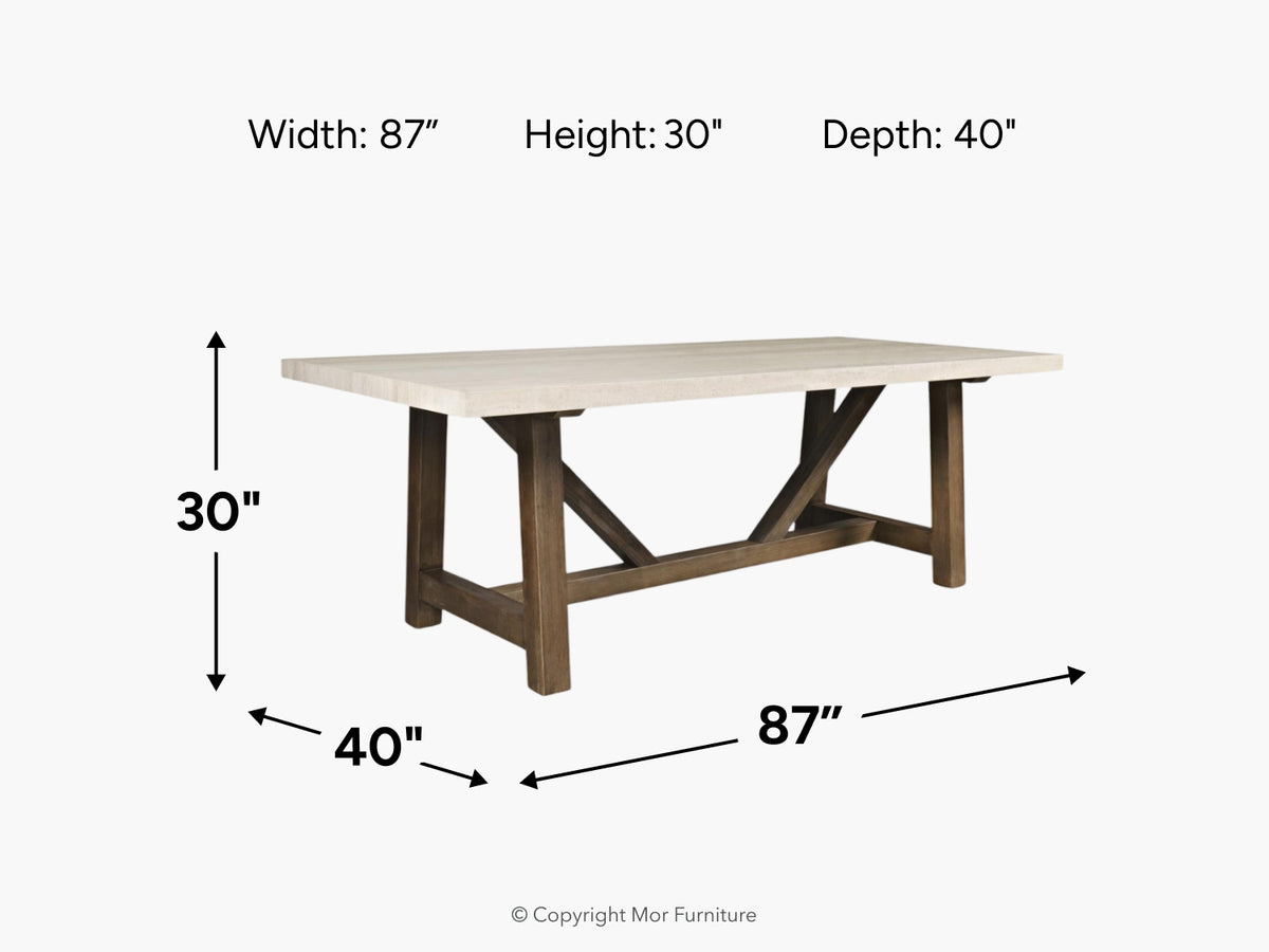 SIENNA000:Sienna Dining Table, 