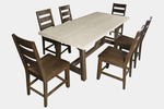 SIENNA010:Sienna Dining Table & 6 Chairs, 