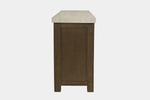 627645668:Sienna Fireplace Console, Side