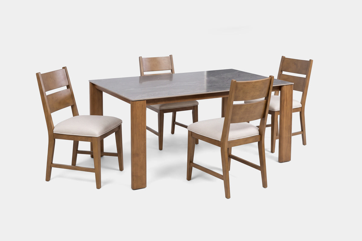 SIERFNA00:Sierrafina Dining Table & 4 Chairs, Back
