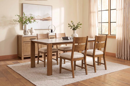 SIERFNA00:Sierrafina Dining Table & 4 Chairs, Back