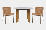 SIERFNA05:Sierrafina Round Dining Table & 4 Chairs, 