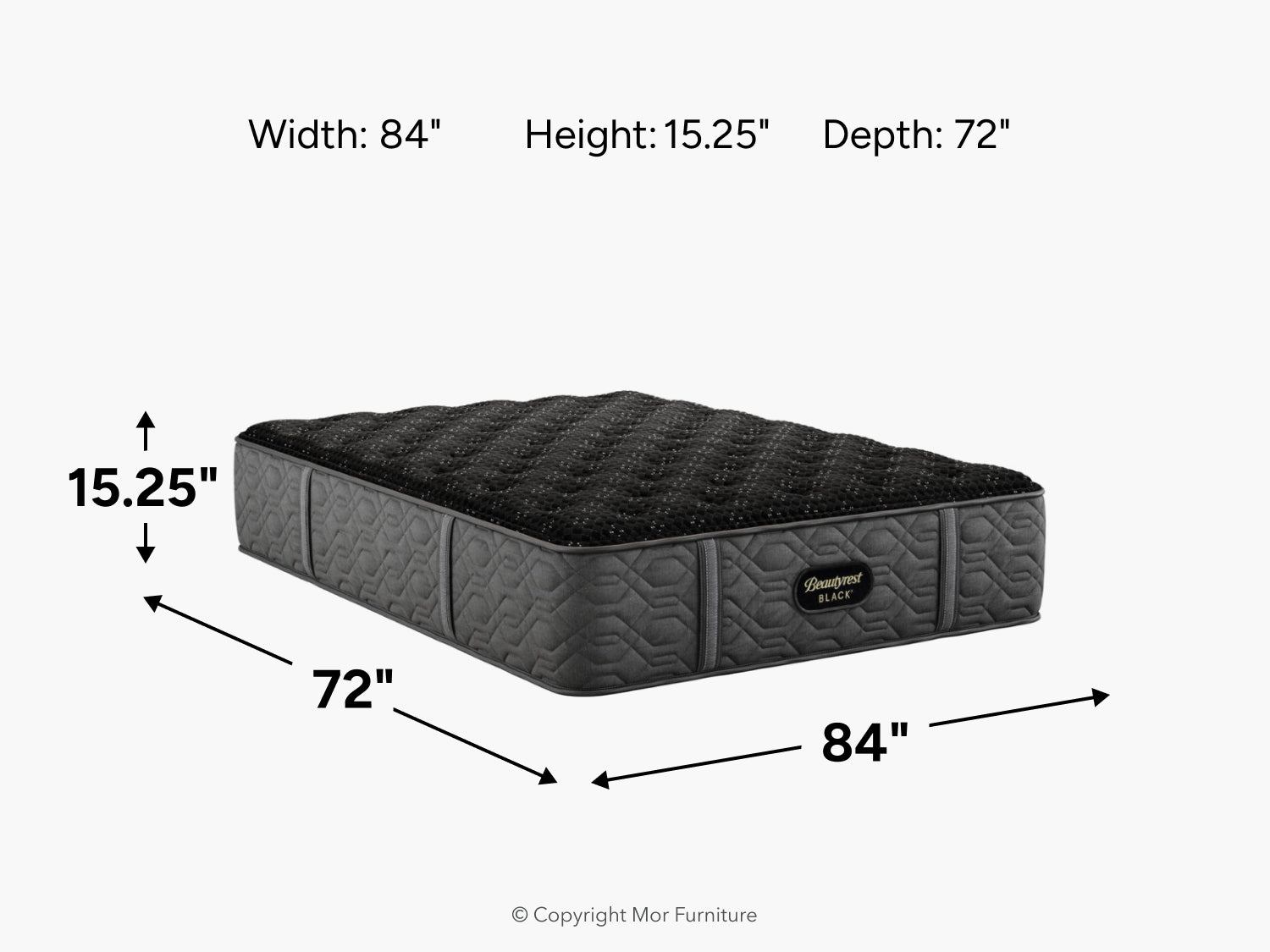 359238042:Simmons Beautyrest Black Series 3 Mattress, 