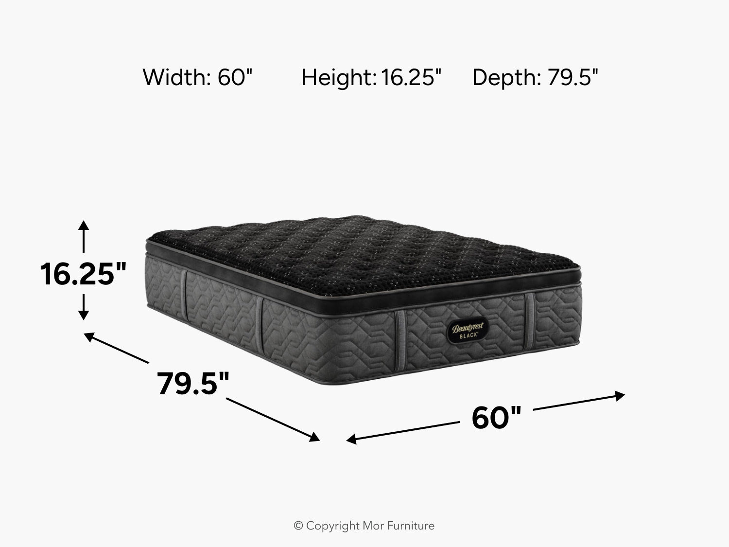 486222179:Simmons Beautyrest Black Series 3 Pillow Top Mattress, 