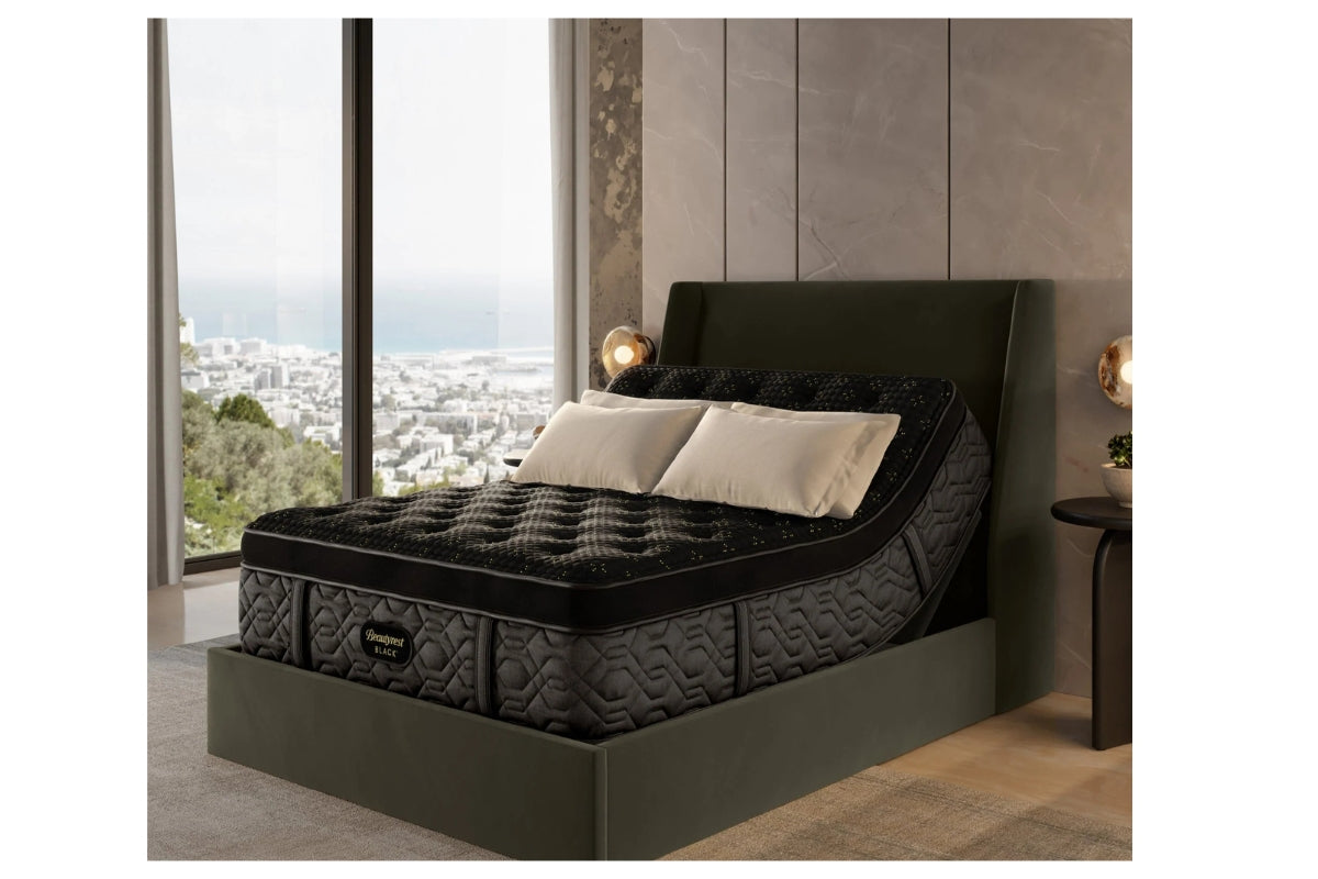 303692255:Simmons Beautyrest Black Series 4 Pillow Top Mattress, StyledAngled