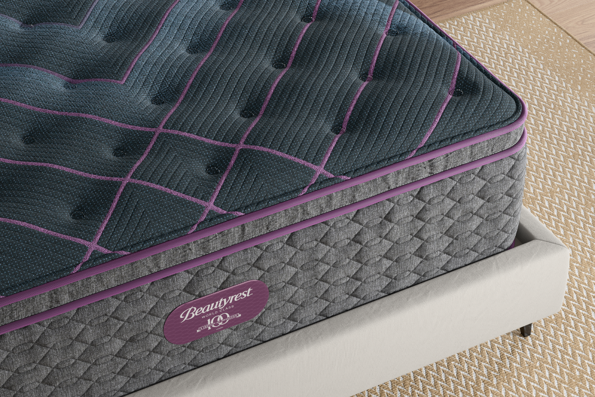666437101:Simmons Beautyrest World Class Level 3 Pillow Top Mattress, 