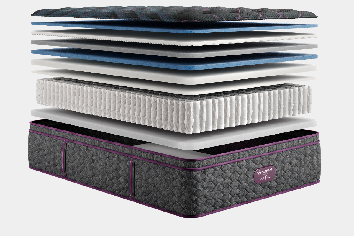 842328626:Simmons Beautyrest World Class Level 3 Pillow Top Mattress, 