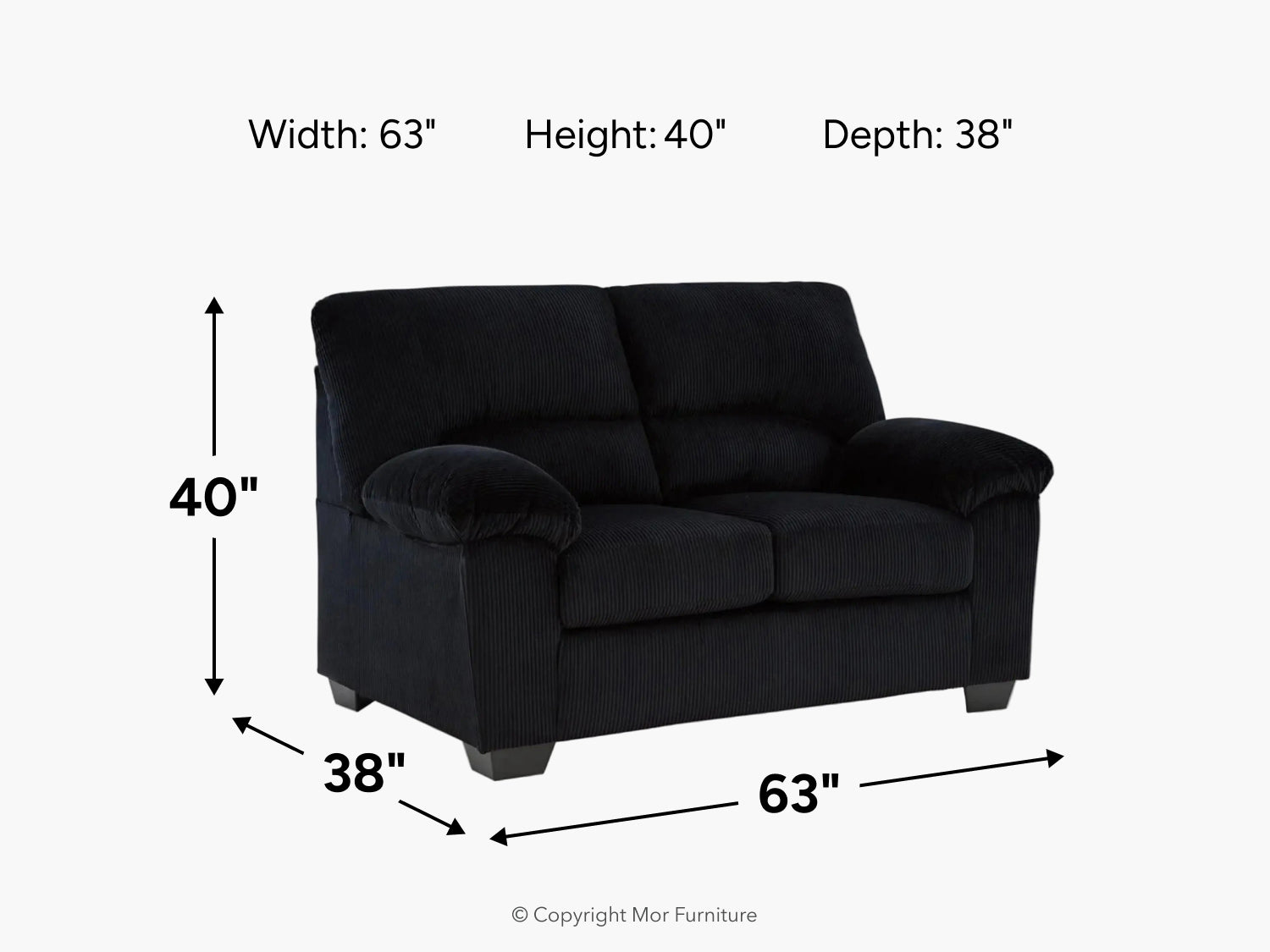 136834959:Simple Joy Loveseat, 