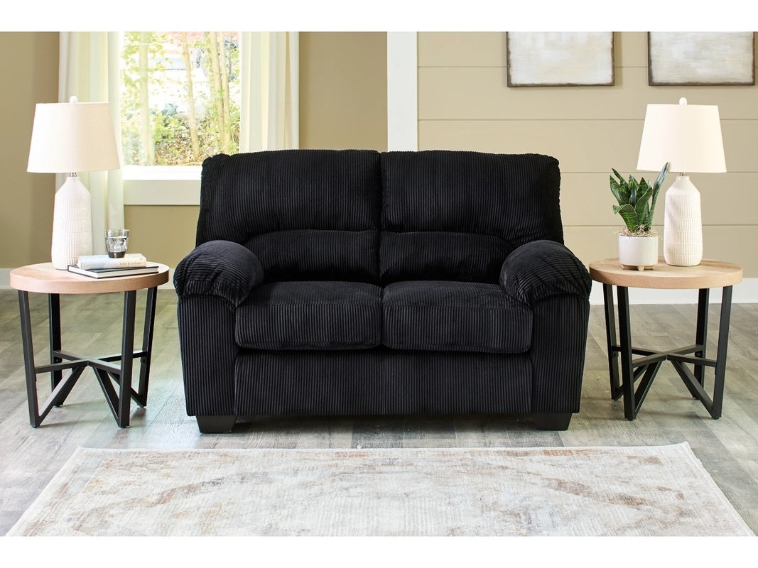 136834959:Simple Joy Loveseat, Styled
