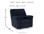 804347157:Simple Joy Recliner, Angle