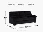 580830997:Simple Joy Sofa, 