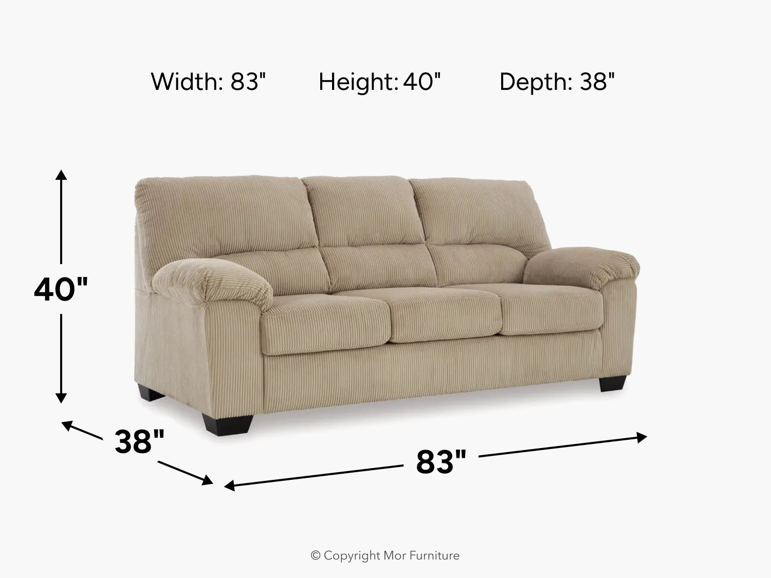 819053494:Simple Joy Sofa, 