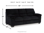 580830997:Simple Joy Sofa, Angle