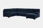 SIMPLEJ06:Simple Joy Tux Loveseat Chaise Sectional, 