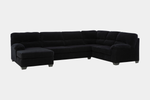 SIMPLEJ16:Simple Joy Tux Loveseat Chaise Sectional, 