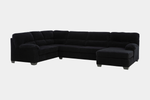 SIMPLEJ15:Simple Joy Tux Loveseat Chaise Sectional, 