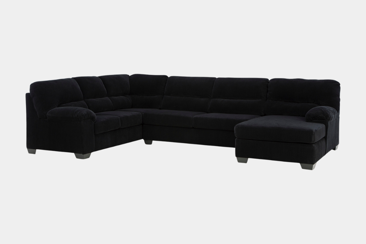 SIMPLEJ15:Simple Joy Tux Loveseat Chaise Sectional, 