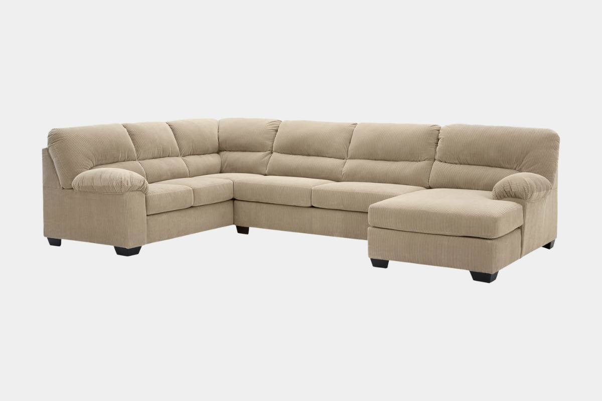 SIMPLEJ26:Simple Joy Tux Loveseat Chaise Sectional, 