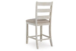 006378045:Skempton Counter Height Ladder Back Stool, Back