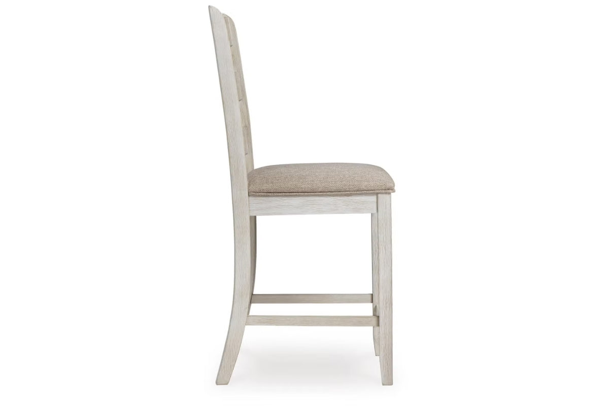 006378045:Skempton Counter Height Ladder Back Stool, SideBack