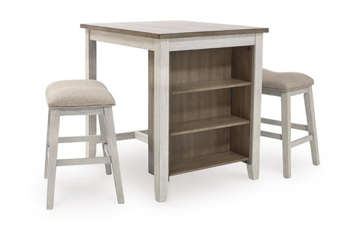 514685173:Skempton Kitchen Island With 2 Stools, Angled