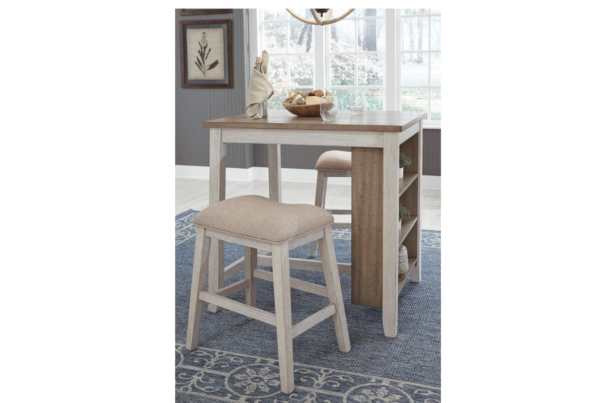 514685173:Skempton Kitchen Island With 2 Stools, StyledSide