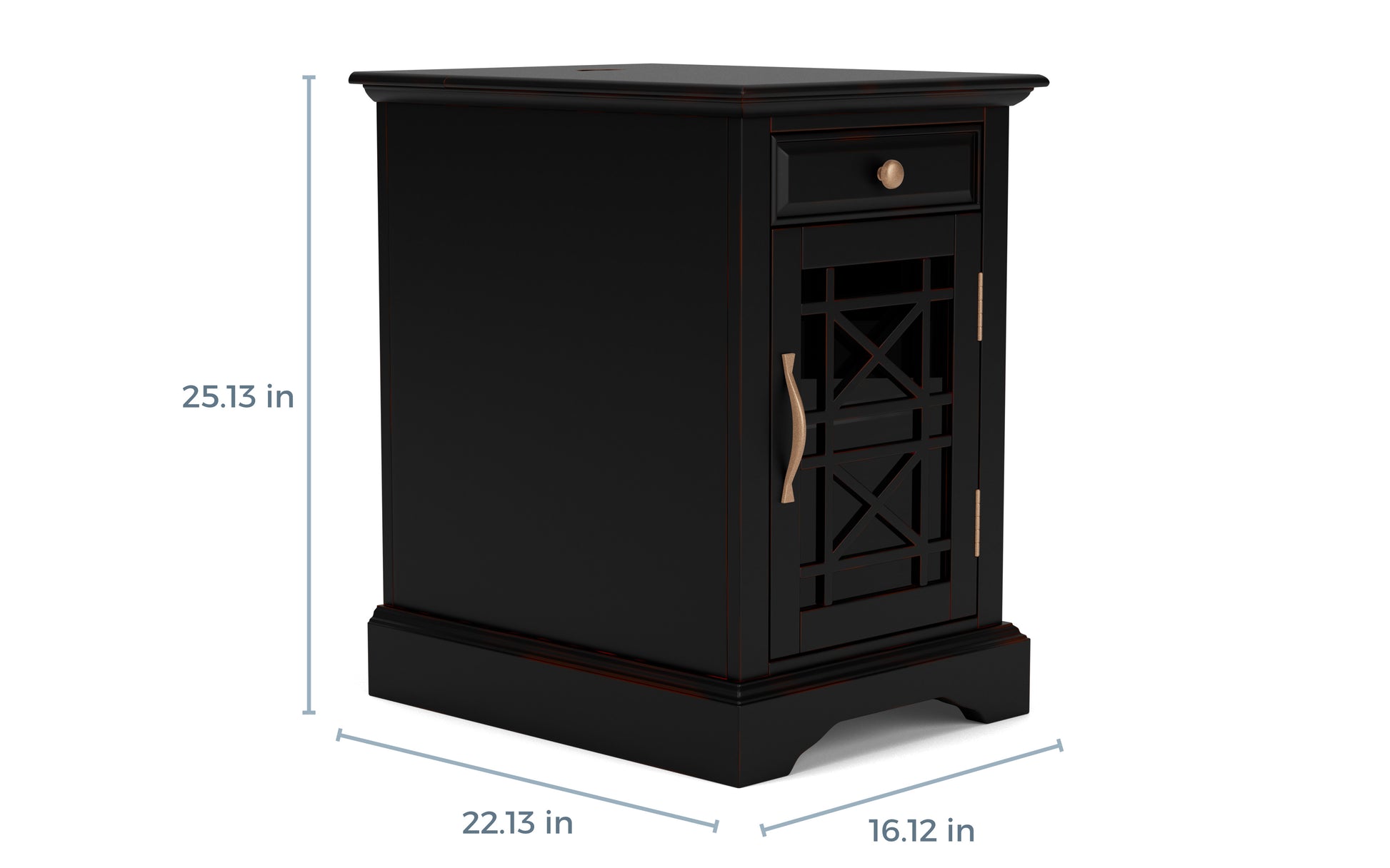 317865903:Skyy Chairside Table, Side